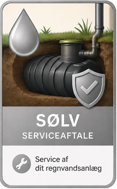 Sølv Serviceaftale, årligt service , produkt 3 års Garanti