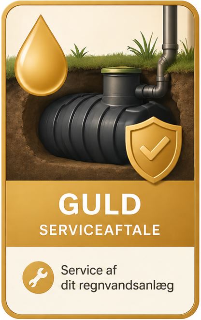Guld Serviceaftale, årligt service, 10 års Gartanti